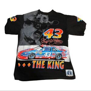Vintage Nineties Official Richard Petty “The King” Wraparound Graphic T Shirt XL